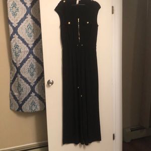 Never worn black and gold One piece Pants